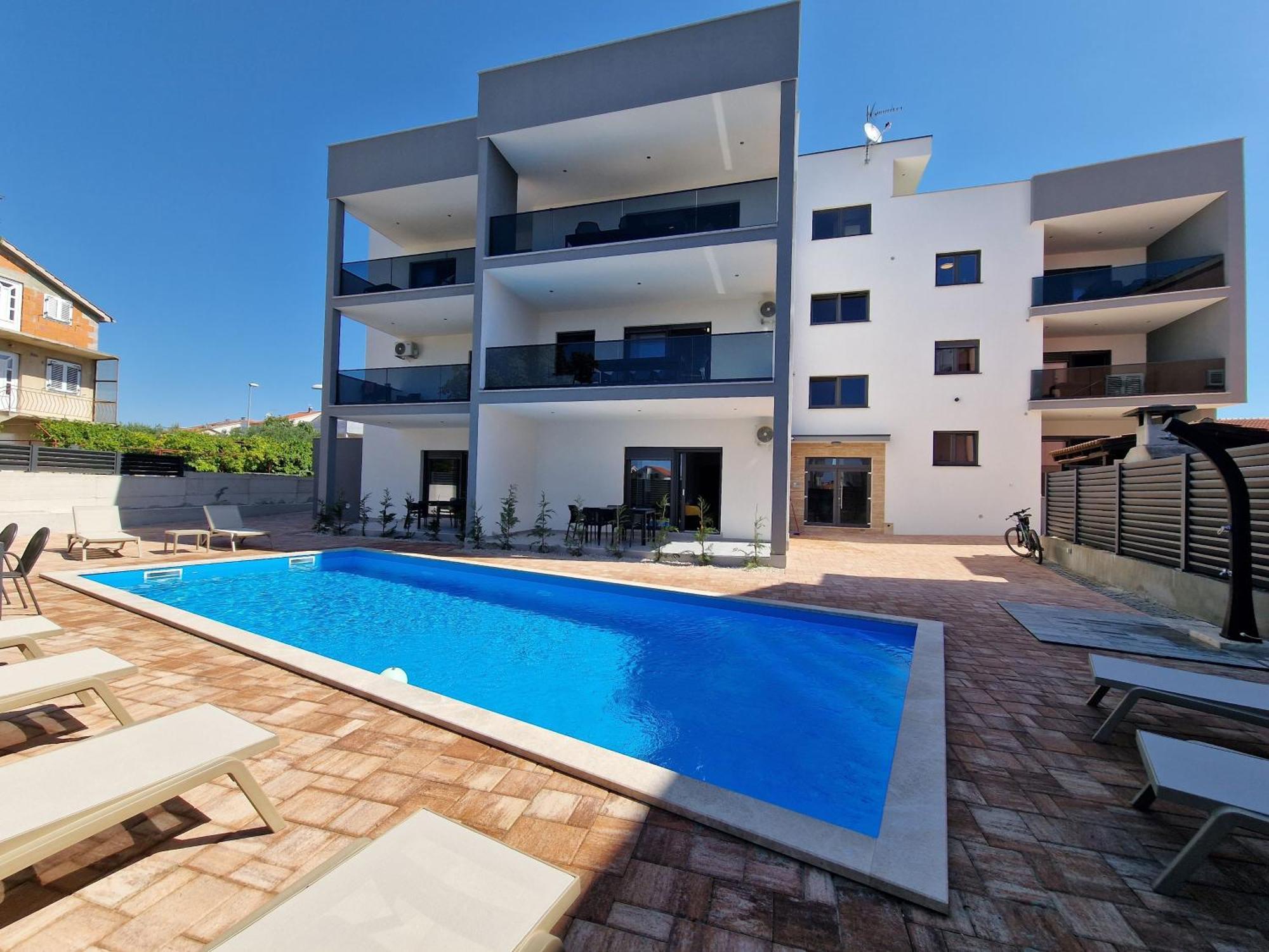 Apartments Okit Vodice Buitenkant foto